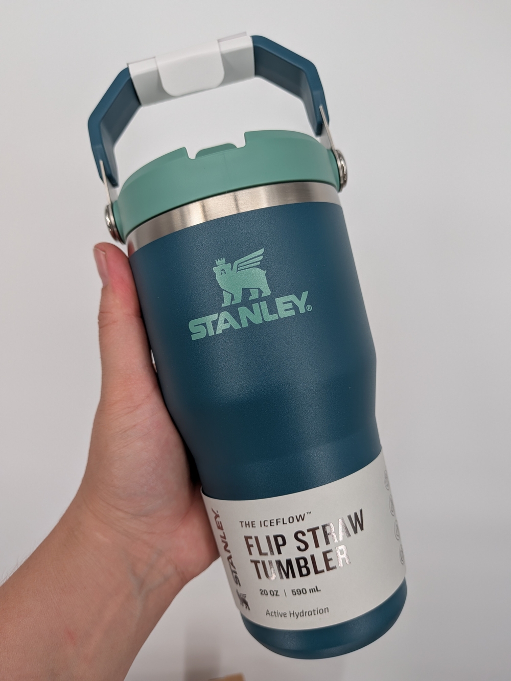 Stanley Flip Straw Tumbler in Teal & Mint